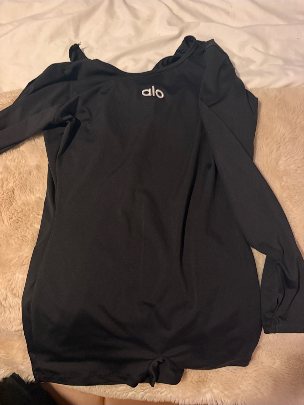 ALO Yoga Black Long Sleeve jumper